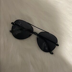BP Black Aviator Sunglasses